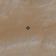 Shaded relief of the 55 km around Čaġčarān, drawn from the GMTED2010 grid