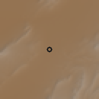 Shaded relief of the 55 km around Sharan, drawn from the GMTED2010 grid