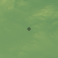 Shaded relief of the 48 km around Balreask, drawn from the GMTED2010 grid