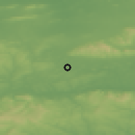 Shaded relief of the 49 km around Buttevant, drawn from the GMTED2010 grid