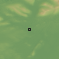 Shaded relief of the 48 km around Carrick-on-Shannon, drawn from the GMTED2010 grid