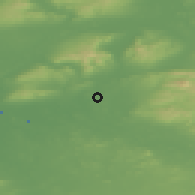 Shaded relief of the 48 km around Castleconnell, drawn from the GMTED2010 grid