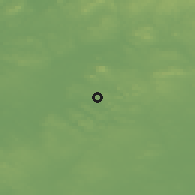 Shaded relief of the 48 km around Castlepollard, drawn from the GMTED2010 grid