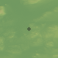 Shaded relief of the 48 km around Cavan, drawn from the GMTED2010 grid