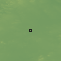 Shaded relief of the 48 km around Clonard, drawn from the GMTED2010 grid