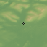 Shaded relief of the 48 km around Drumshanbo, drawn from the GMTED2010 grid