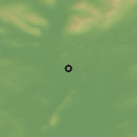 Shaded relief of the 48 km around Drumsna, drawn from the GMTED2010 grid