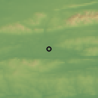 Shaded relief of the 49 km around Glanworth, drawn from the GMTED2010 grid