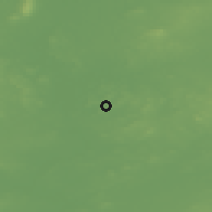 Shaded relief of the 48 km around Glassan, drawn from the GMTED2010 grid
