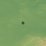 Shaded relief of the 48 km around Kilcloon, drawn from the GMTED2010 grid