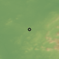 Shaded relief of the 48 km around Kilcullen, drawn from the GMTED2010 grid
