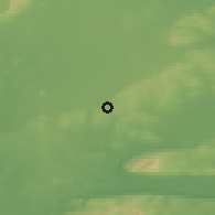 Shaded relief of the 49 km around Killenaule, drawn from the GMTED2010 grid