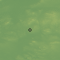 Shaded relief of the 48 km around Kilnaleck, drawn from the GMTED2010 grid