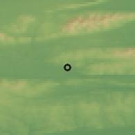 Shaded relief of the 49 km around Kilworth, drawn from the GMTED2010 grid