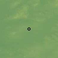Shaded relief of the 48 km around Meathas Truim, drawn from the GMTED2010 grid