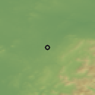 Shaded relief of the 48 km around Naas, drawn from the GMTED2010 grid