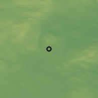 Shaded relief of the 48 km around Nobber, drawn from the GMTED2010 grid