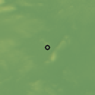 Shaded relief of the 48 km around Strokestown, drawn from the GMTED2010 grid
