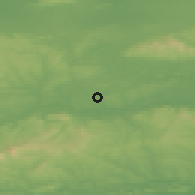 Shaded relief of the 49 km around Ballyclogh, drawn from the GMTED2010 grid