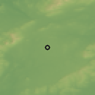 Shaded relief of the 48 km around Templetuohy, drawn from the GMTED2010 grid