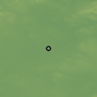 Shaded relief of the 48 km around Trim, drawn from the GMTED2010 grid