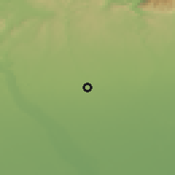 Shaded relief of the 51 km around Canegrate, drawn from the GMTED2010 grid