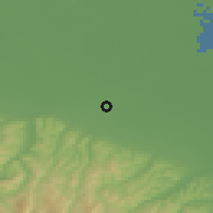 Shaded relief of the 52 km around Castenaso, drawn from the GMTED2010 grid