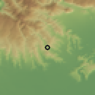 Shaded relief of the 51 km around Chiampo, drawn from the GMTED2010 grid