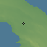 Shaded relief of the 53 km around Copertino, drawn from the GMTED2010 grid