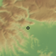 Shaded relief of the 51 km around Schio, drawn from the GMTED2010 grid