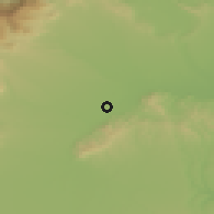 Shaded relief of the 51 km around Settimo Torinese, drawn from the GMTED2010 grid