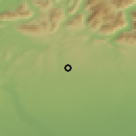 Shaded relief of the 51 km around Tradate, drawn from the GMTED2010 grid