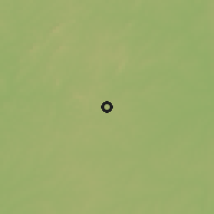 Shaded relief of the 60 km around Katiola, drawn from the GMTED2010 grid