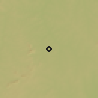Shaded relief of the 60 km around Odienné, drawn from the GMTED2010 grid