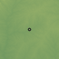Shaded relief of the 60 km around Afféry, drawn from the GMTED2010 grid