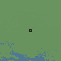 Shaded relief of the 50 km around Karatobe, drawn from the GMTED2010 grid