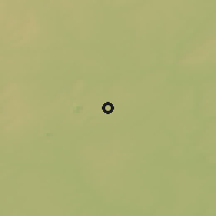 Shaded relief of the 50 km around Nikolskiy, drawn from the GMTED2010 grid