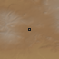 Shaded relief of the 53 km around Berdashen, drawn from the GMTED2010 grid