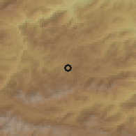 Shaded relief of the 53 km around Ahnidzor, drawn from the GMTED2010 grid