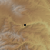 Shaded relief of the 53 km around Halidzor, drawn from the GMTED2010 grid