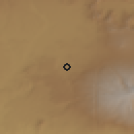 Shaded relief of the 53 km around Haykasar, drawn from the GMTED2010 grid