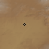 Shaded relief of the 53 km around Haykavan, drawn from the GMTED2010 grid