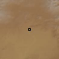Shaded relief of the 53 km around Kaps, drawn from the GMTED2010 grid