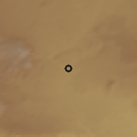 Shaded relief of the 53 km around Anipemza, drawn from the GMTED2010 grid