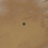 Shaded relief of the 53 km around Marmashen, drawn from the GMTED2010 grid