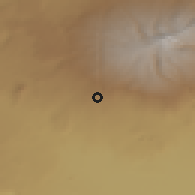 Shaded relief of the 53 km around Nerkin Sasunashen, drawn from the GMTED2010 grid