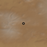 Shaded relief of the 53 km around Tsaghkut, drawn from the GMTED2010 grid