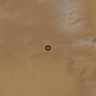 Shaded relief of the 53 km around Tsoghamarg, drawn from the GMTED2010 grid