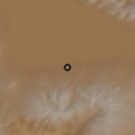 Shaded relief of the 53 km around Vardenik, drawn from the GMTED2010 grid