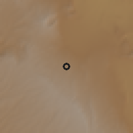 Shaded relief of the 60 km around Elburgon, drawn from the GMTED2010 grid